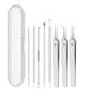 WPFANTAI Blackhead Extractor Blackhead Pore Blackhead Home Set Tweezers, Remover, Care, Removal, Use, 8-Piece