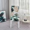 Elastic Dining Chair Cover Home Wedding Chair Cushion Removable Slipcovers Protector Anti-Dust Furniture Decor For Banquet Party