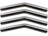 BRIGHTZ Stainless Steel Bent Set 48mm 48 30° Pipe, 1.2mm Thick, 4-Piece [CUR-PIPE-016-4PC] Diameter, 48, 30°