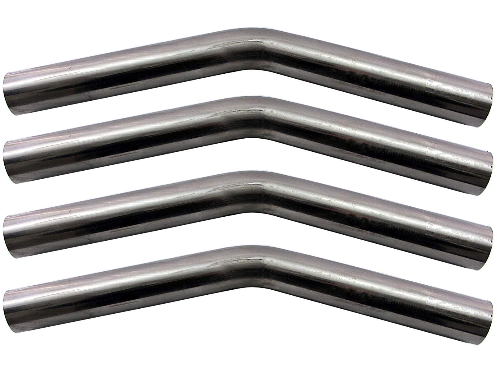 

BRIGHTZ Stainless Steel Bent Set 48mm 48 30° Pipe, 1.2mm Thick, 4-Piece [CUR-PIPE-016-4PC] Diameter, 48, 30°
