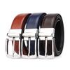 Double-Sided Use Men'S Belt Leather Pin Buckle Cowhide Belt High-End Business Versatile Casual Pants Belt Men