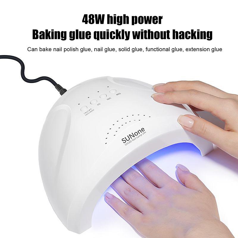 Led Nail Dryer Lamp For Nails 36 Uv Lamp Beads Drying All Gel Polish Usb Charge Professional Manicure Equipment