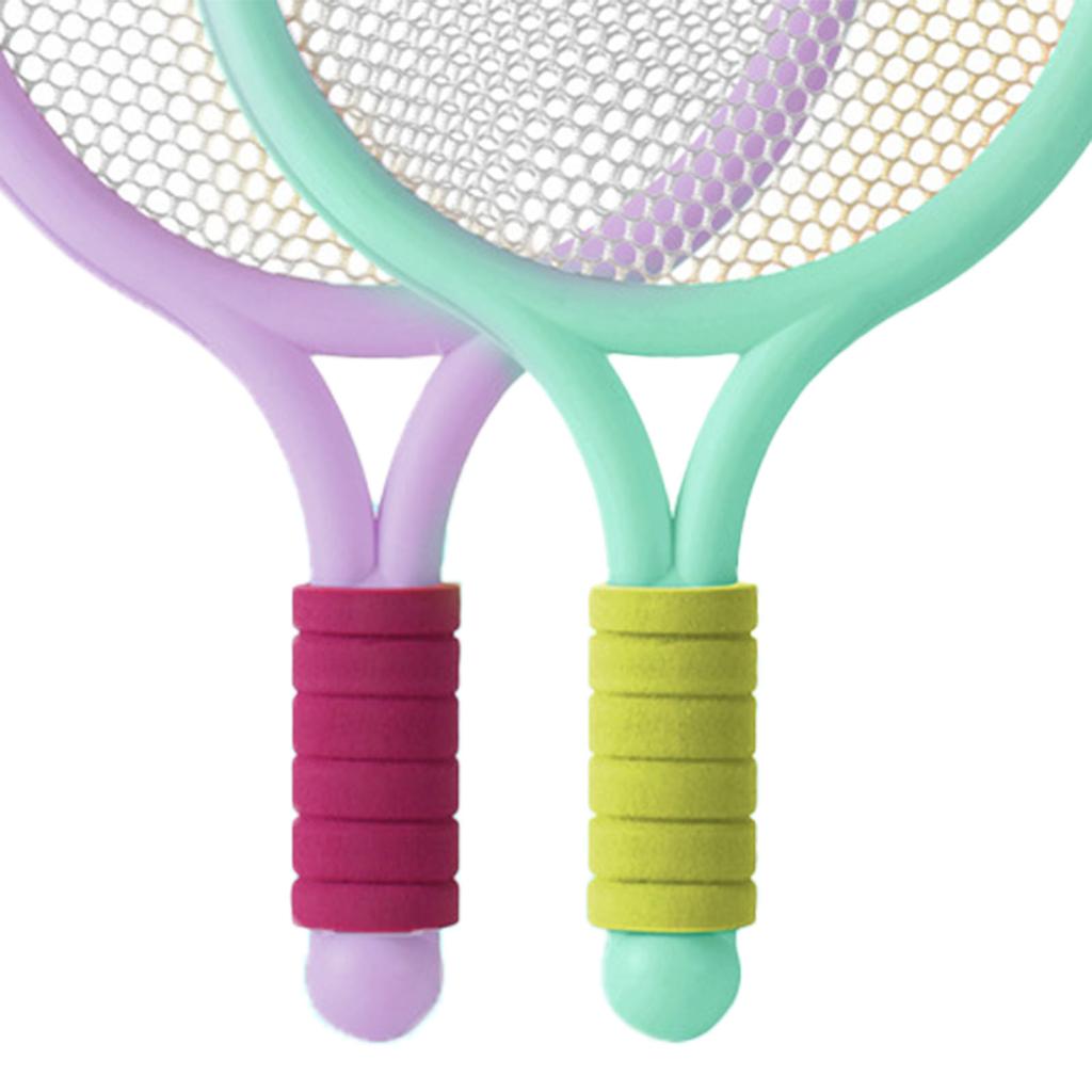 Children Badminton Racket Set Improve Coordination Tennis Rackets for Outdoor Backyard Games