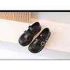 Fashion Retro Girls Small Leather Shoes Spring and Autumn New Children's Shoes Little Girl Princess Shoes Soft-soled Casual Shoes