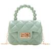 Popular Super Hot Transparent Jelly Bag Portable Mini Bag Children's Small Bag Girls Cute Small Satchel