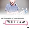 Melody Piano Klávesnice Harmonika Nástroj 32 kláves Klávesnice Harmonika Mateřská škola (Růžový)