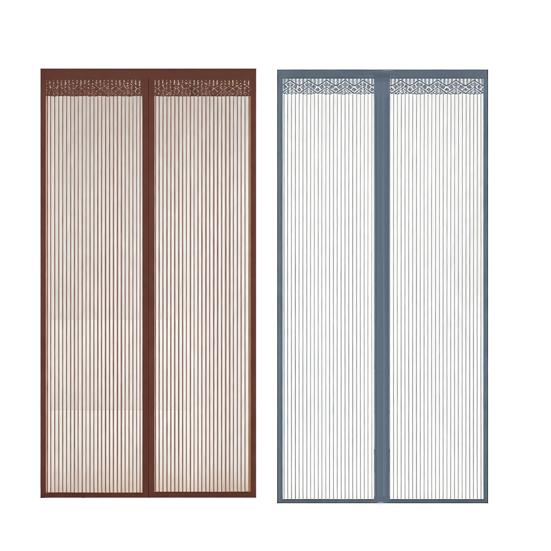 Magnetic Screen Door Mosquito Barrier Screen Door Hands-Free Magnetic Closure Pet And Kid Friendly