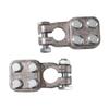 Battery Terminal Clamp 3 Way Connectors by Quick Cable Metal Replacement Battery Clamps for Cars Trucks Buses Set of 2