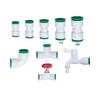 Quick Connect PPR Ball Valve PVC Elbow Tee, No Hot Melt, 4 Points/40 PE Water Pipe Fittings.