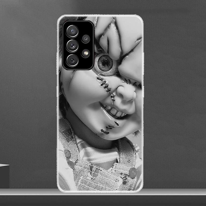 Cult of Chucky Child's Play Phone Case For Samsung Galaxy A12 A22 A32 A52 A72 A02S A51 A50S A71 A70 A31 A20S Note 20 Ultra S10 A