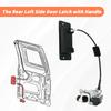 Left Driver Side Rear Cargo Door Latch With Handle For 1992- Ford E150 E250 E350 E450 Econoline Club Wagon Super Duty | Replaces 8C2Z-15431A03-A