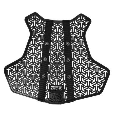 KOMINE Motorcycle Chest Protector Air Through Chest Guard Multi Enigma CE2 Standard Black Free SK-848