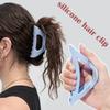 New Silicone Soft Clip Claws for Women Triangle Nti-Collision Back Head Hair Clip Hair Accessories Safe Design Daily Wear