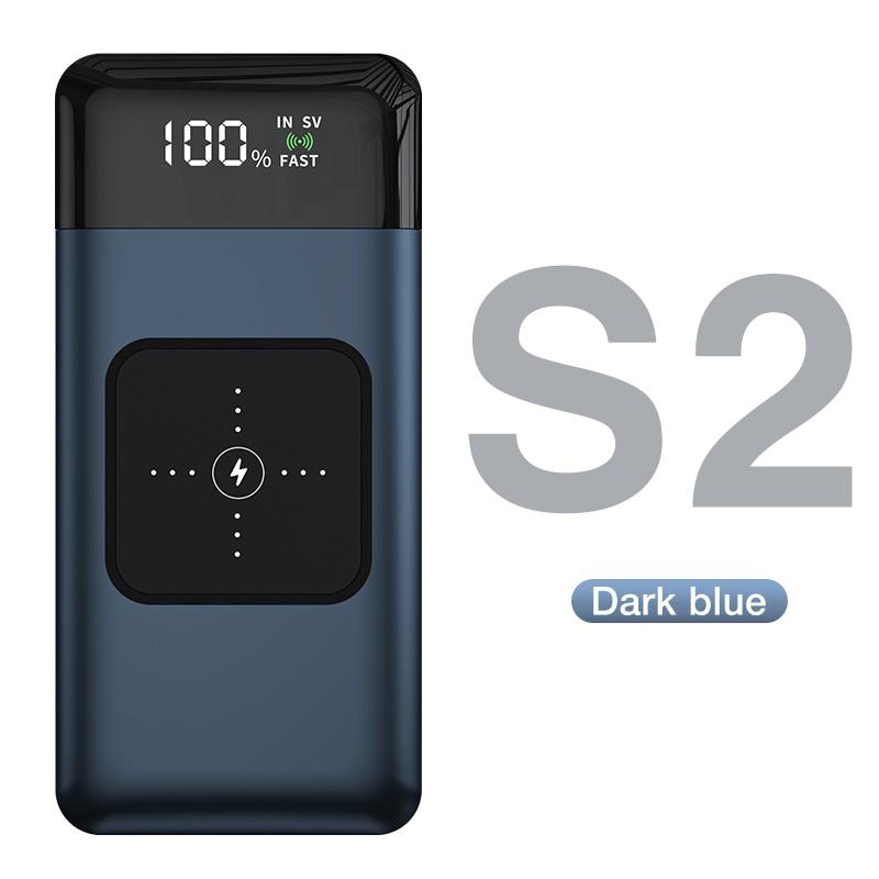 VIVO 50000mAh High Capacity Power Bank 4 in 1 120W Fast Charging Powerbank Portable Battery