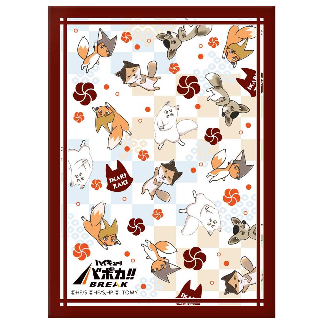 Takara Tomy Haikyuu!! BaboKa!! BREAK DX Card Sleeves Vol.2 KON KON Inarizaki Animals Gathering