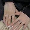 [Ice Jade Wrapped Branches] National Style Open Ring French Premium Sense Stacked Women Wearing Niche Rose Rings