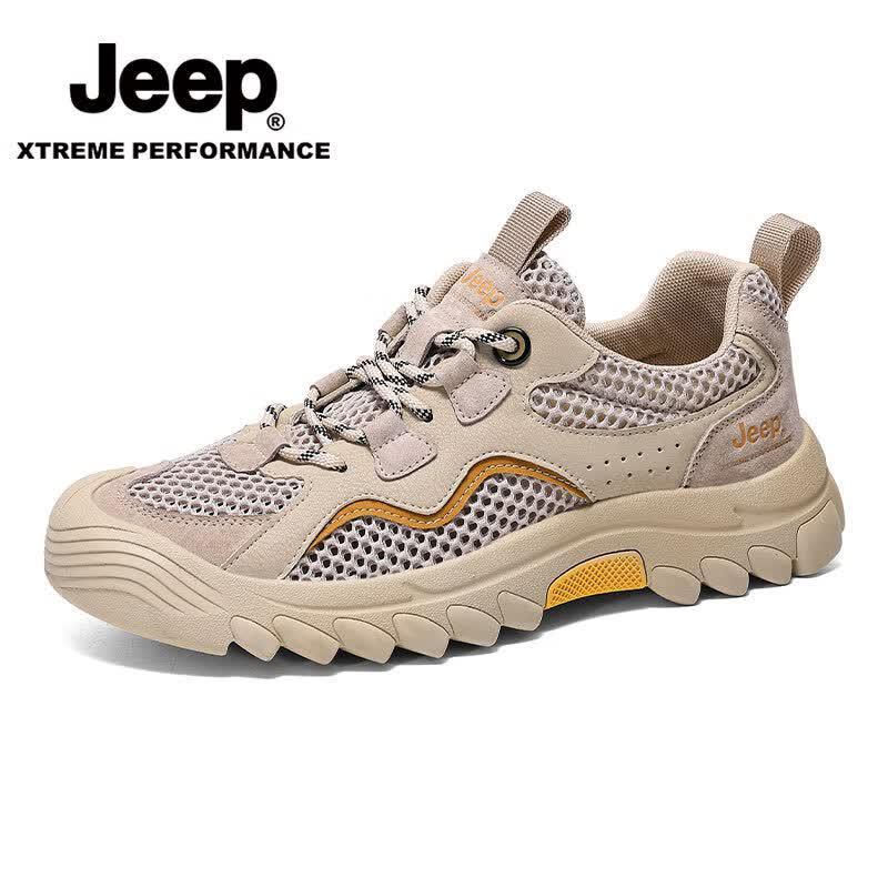 Jeep Men's Breathable Mesh Hiking & Sports Shoes