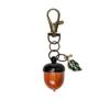 Acorn Shape Medicine Pill Box Mini Portable Medicine Tablet Container Store Small Items Keychain Durable Granule Storage Box