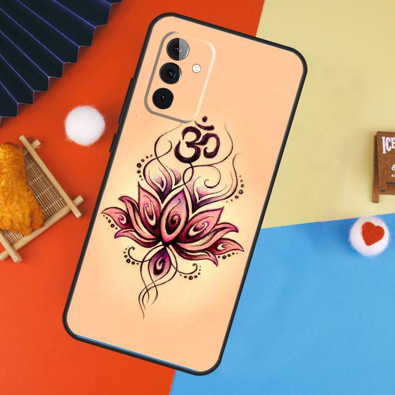 OM Yoga GOA Zen Symbol Cover For Samsung Galaxy A15 A25 A35 A55 A52 A32 A12 A14 A34 A54 A51 A71 A53 A33 A13 Case