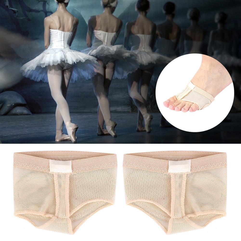 1 Pair Foot Thong Toe Paw Pad Ballet Dance Forefoot Half Protective Shoes (XL)