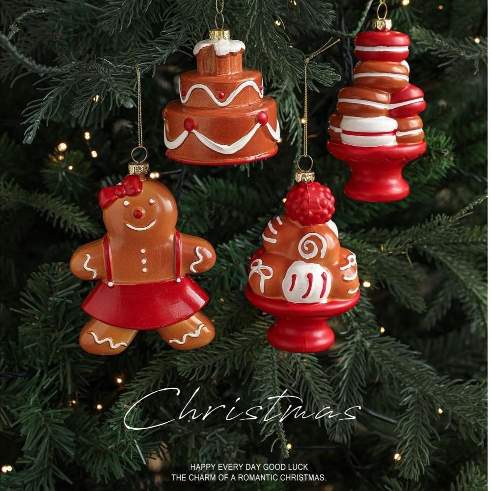 Plastové vánoční ozdoby perníčků Vánoční dárek