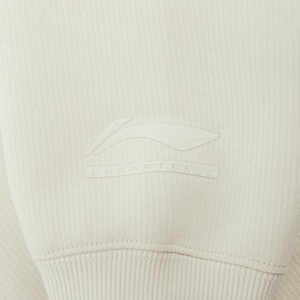 Li Ning Basketball Series JB Series Crew Neck Letter Logo Sweatshirt Men Sweatshirt AWDW047-4