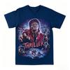 Michael Jackson Thriller T-Shirt Retro Streetwear Hip Hop Schwarz Unisex Kleidung Unisex Kleidung T-Shirt 2026 Sommer Neues T-Shirt