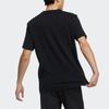 Adidas Neo Round Neck Sports Casual Printed T-Shirt Men Tops Black GP4891