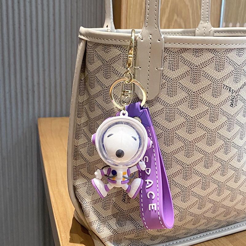 Astronaut Puppy Keychain Creative Cute Exquisite Cartoon Doll Pendant Gift Men'S Keychain Women