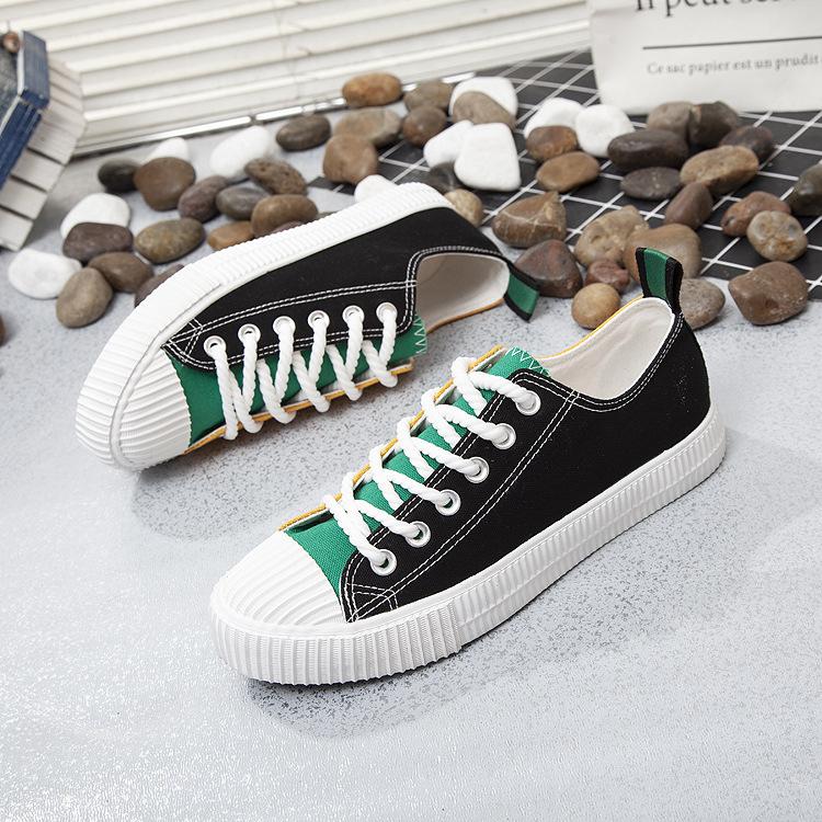 Spring Shoes 2024 Fshion Solid Sewing Adult Canvas Shoes Man Fabric Sapato Feminino Size Men shoes