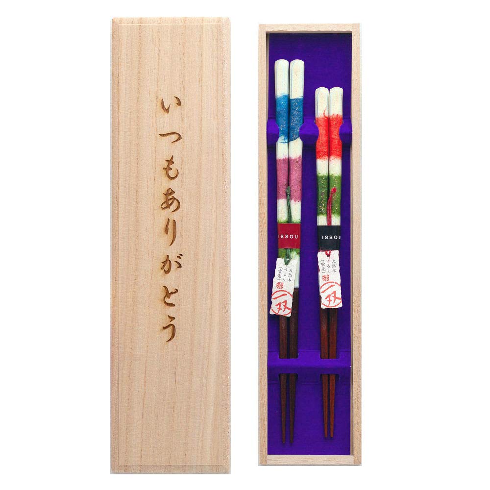 

Chopsticks Choose your own lettering on the paulownia wood Comes with a domestically produced paulownia wood box and gift A perfect gift for Respect