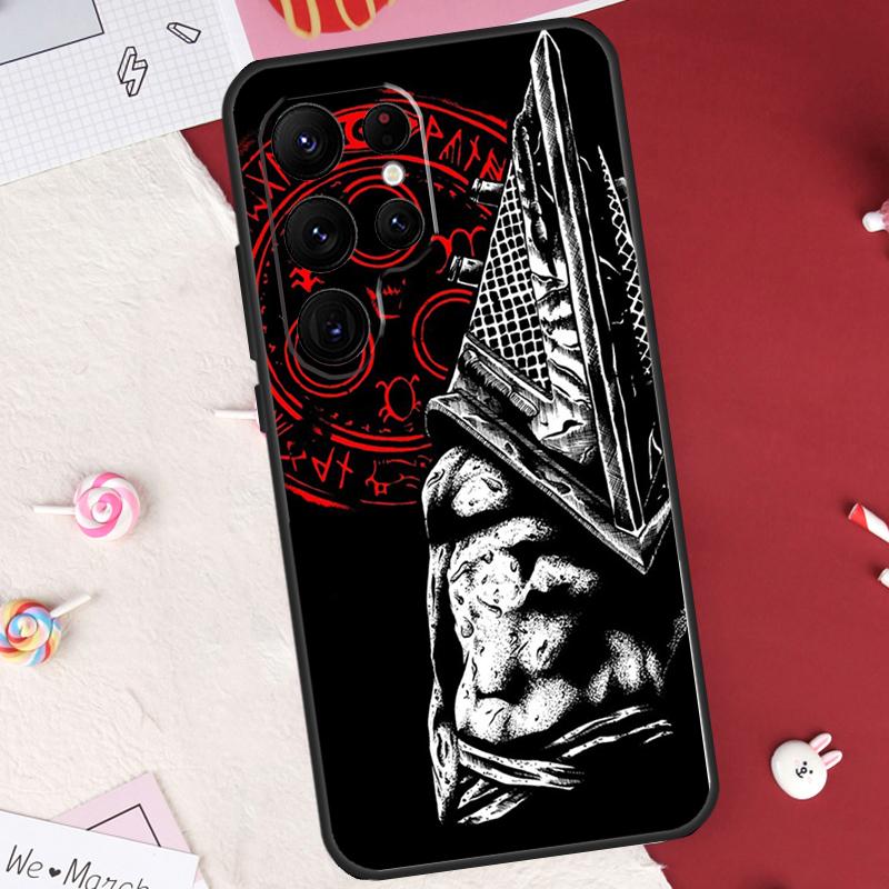 

Horror Game Silent Hill Case For Samsung Galaxy S26 Ultra S23 S22 S21 S20 S24 S25 Ultra S10 Plus S25 FE Cover Shell Galaxy S23 FE