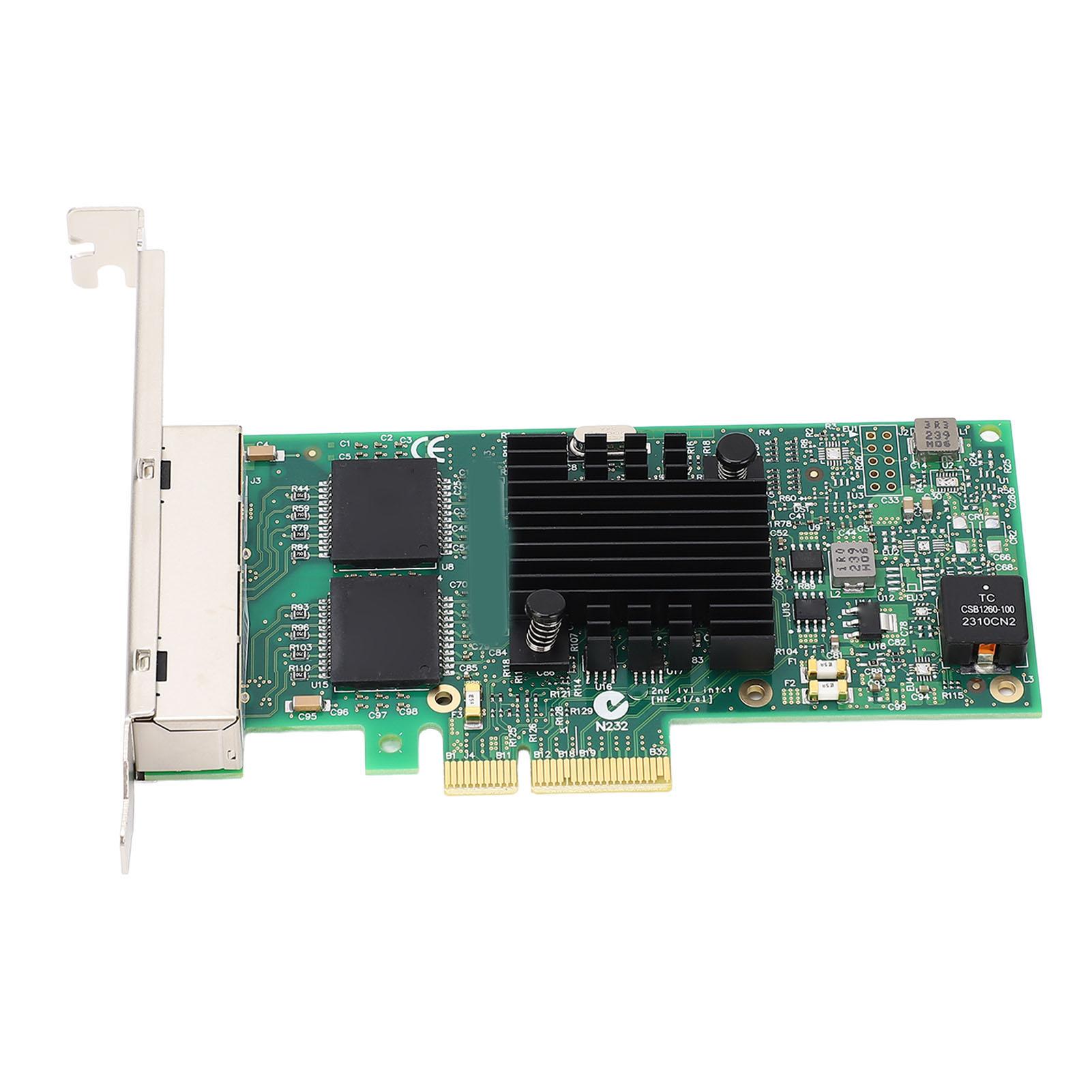 

Мережева карта PCIe X4 Чіп I350AM4 Антиінтерфейс 4-портова гігабітна мережева карта I350 T4V2