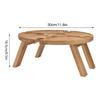 Outdoor Wine Table Folding Wooden Picnic Table with Wine Glass Holder for Hiking Camping Outdoor Dinner