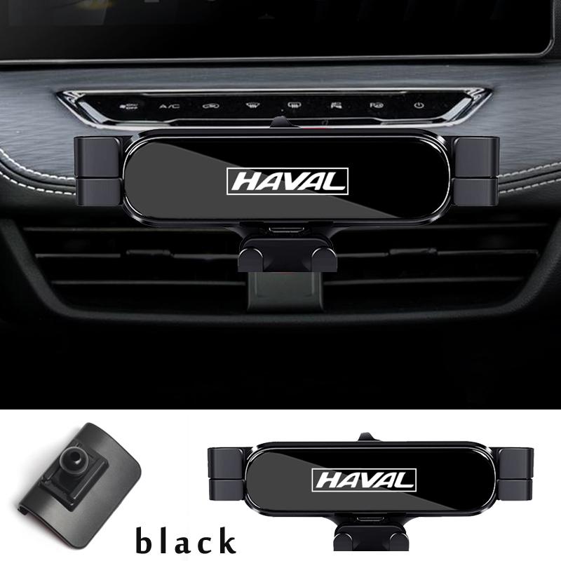 

Car Phone Holder For haval Jolion 2021 2022 Car Styling Bracket GPS Stand Rotatable Support Mobile Accessories чёрный