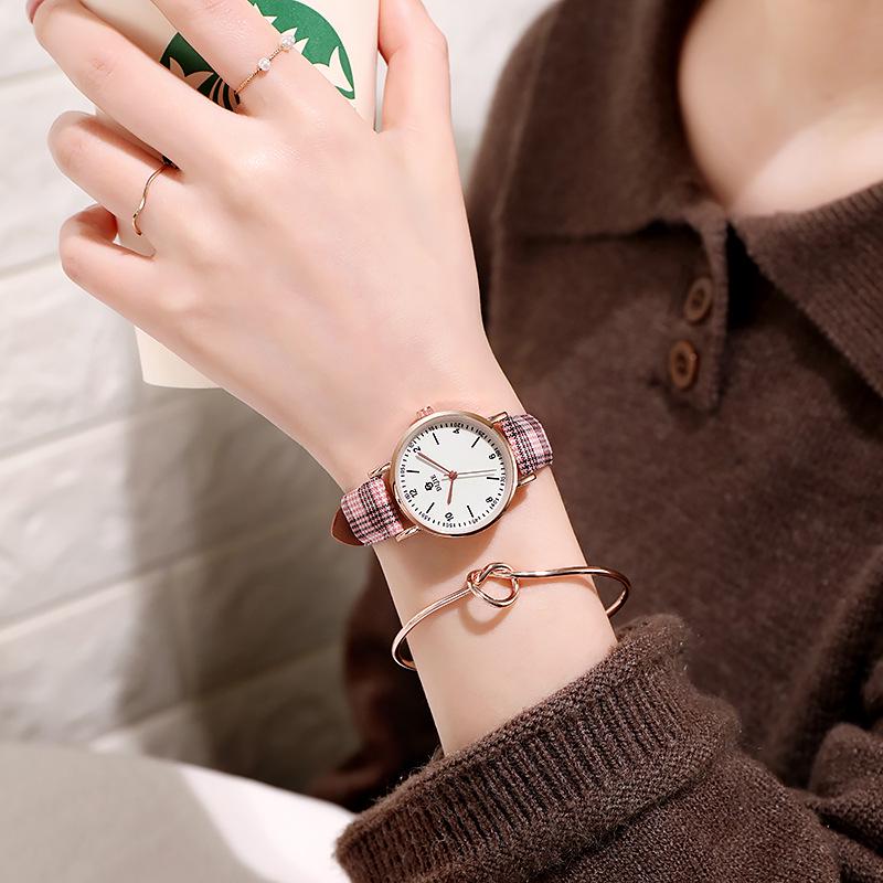 Korean Style Student Quartz Wristwatch: Trendy Harajuku Design for Fashionable Girls and Ladies