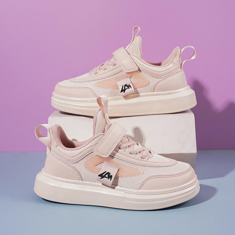 

Повседневная обувь для девочек, обувь на платформе, обувь для одноклассников, маленькие белые туфли, плоские кроссовки, мужская сетчатая спортивная обувь 886, весна и лето, детская 35