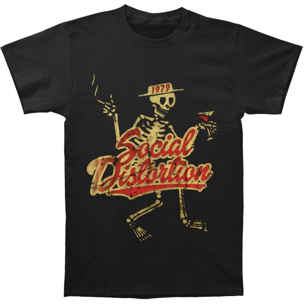 Men s Social Distortion Vintage 1979 T-shirt Large Black S