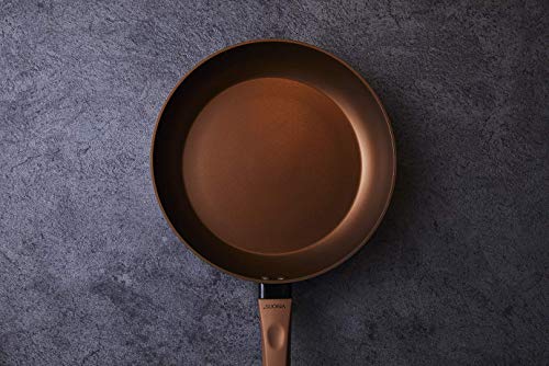 PEARL METAL VISIONS Frying Pan, 26cm, IH Compatible, Gold Coating, CP-8812