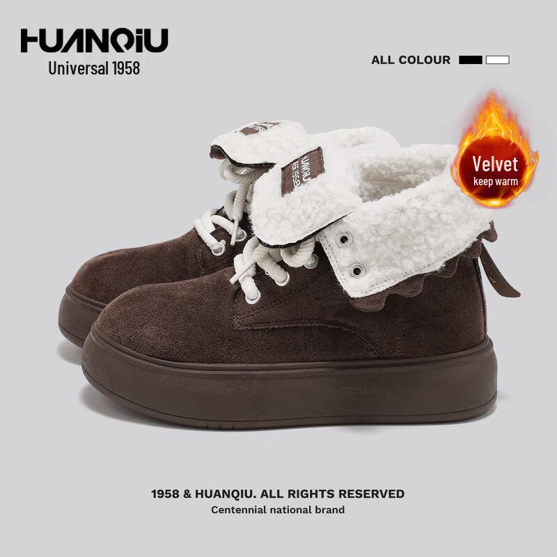 Women s Global Fleece-Lined Warm Snow Boots 38