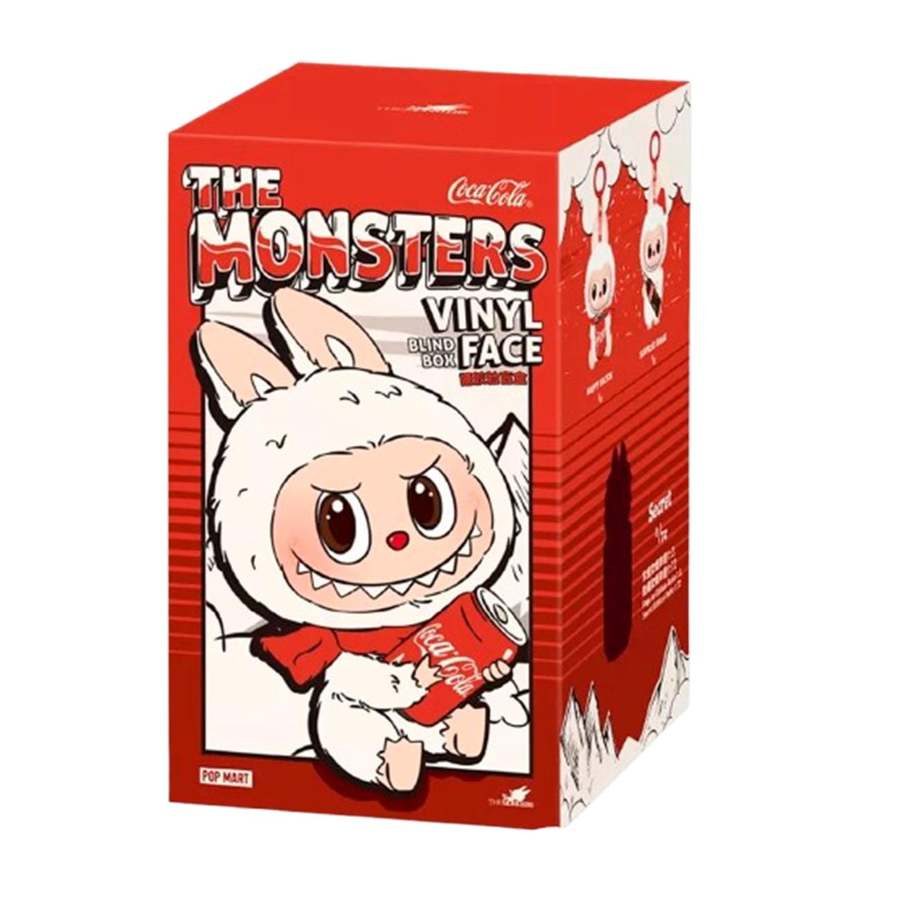 

POP MART THE MONSTERS Серия Брелок-плюш Pop Mart Кролик [Одиночный товар, Оригинал, Неоткрытый] Coca-Cola [1 шт.]