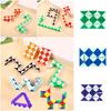 Folding Magic Snake Cube Transformable Cube Magic Snake Ruler Puzzle  Gifts