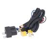 H4 Headlight Relay Harness High Temperature Resistant Ceramic Socket H6054 7x6 Headlamp Wiring Harness Kit