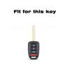 New Plating Tpu Car Key Cover Case Shell For Honda Accord   Civic     Remote Keychain Accessories