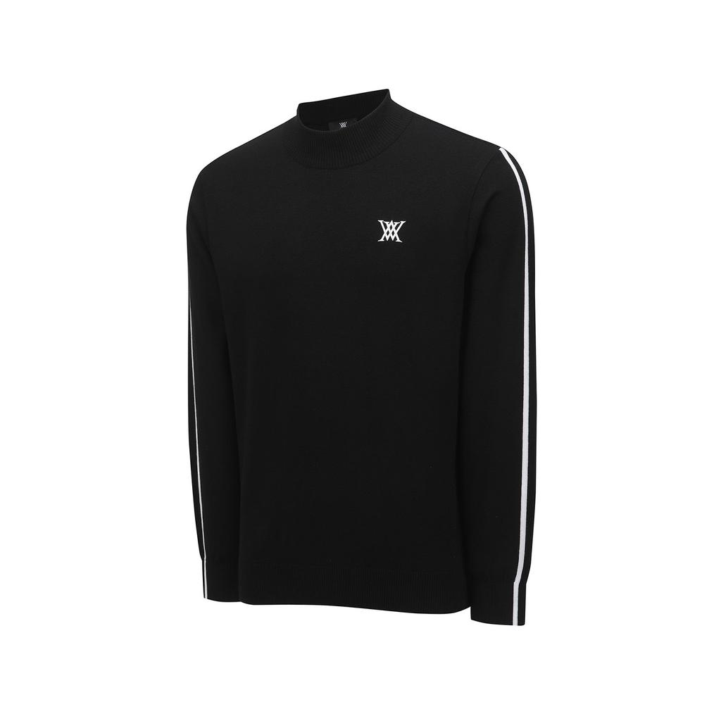 ANEW GOLF M Essential Half Neck Pullover_Bk
