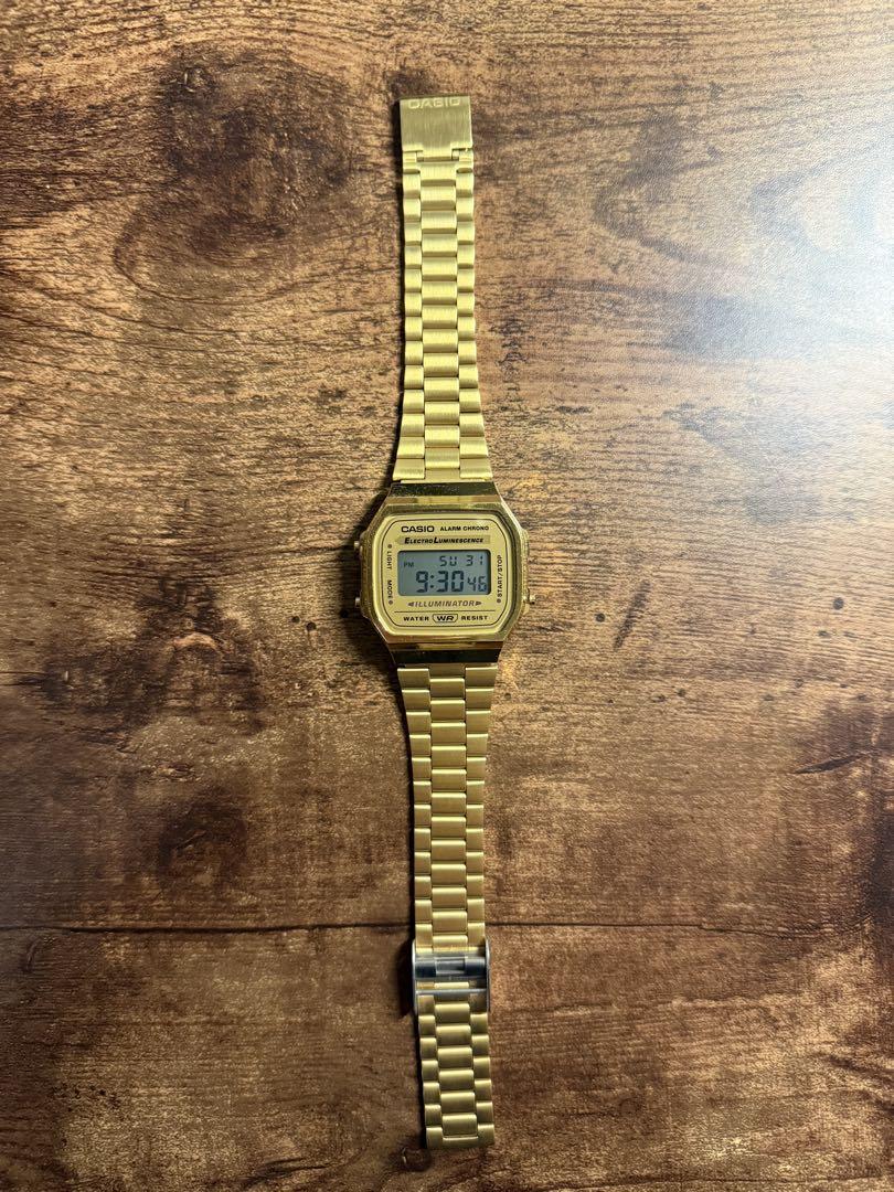 

[USED] Cheap Casio Gold CASIO 3298 A168
