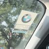 SEQP2 Car Windshield Anti-static Stickers Car Logo Anti-static Sticker Car Styling For BMW 3 5 Series X1 X3 X4 X5 G20 G32 F48 G01 G02