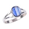 Natural Kyanite Gemstone Handmade 925 Solid Sterling Silver Ring Size 10 Y3Y35