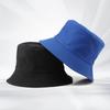 Double-sided Bucket Hat Embroidered Casual Versatile Basin Hat Summer Sun Protection Sun Hat Couple Hat Tide