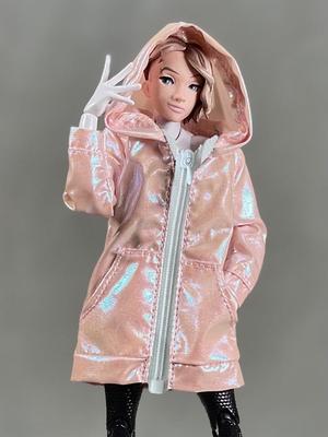 Hobby Toys [TOYBARJAPAN] figurine à l'échelle 1/12 pour corps féminin Vêtements veste chemise longue Fashion Junior Bishoujo (corps, tête, chaussures, etc.. non inclus)